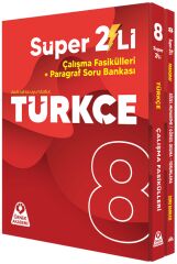 Örnek Akademi 8. Sınıf Türkçe Süper İkili Çalışma Fasikülleri Seti Örnek Akademi Yayınları