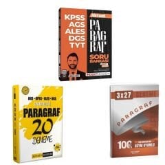 İndeks 2026 KPSS MEB-AGS ALES DGS TYT Aktüel Paragraf Soru Bankası + Paragraf Deneme Seti