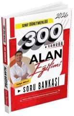Dizgi Kitap 2026 ÖABT Sınıf Öğretmenliği 300 Soruda Alan Eğitimi Soru Bankası - Tolga Belli Dizgi Kitap Yayınları