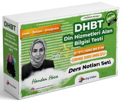 Dizgi Kitap DHBT Ders Notları Seti 13 Fasikül - Handan Bulut Hoca Dizgi Kitap