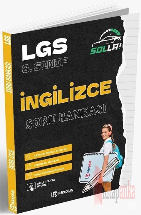 Lider Plus Yayınları 8. Sınıf LGS İngilizce Solla Soru Bankası