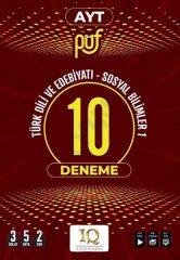 IQ Yayınları AYT Türk Dili ve Edebiyatı Sosyal Bilimler Püf 10 Deneme