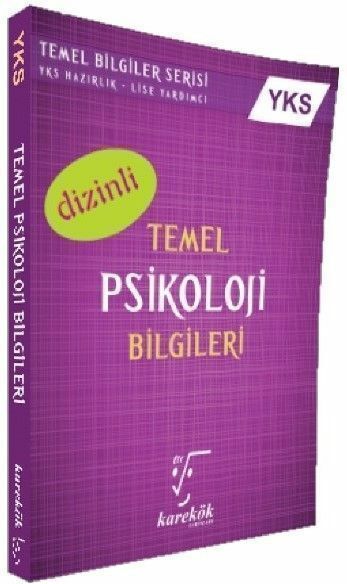 Karekök Yayınları AYT Temel Psikoloji Bilgileri