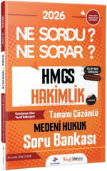 Dizgi Kitap 2026 Hukuk Atölyesi HMGS Hakimlik Ne Sordu Ne Sorar Medeni Hukuk Tamamı Çözümlü Soru Bankası