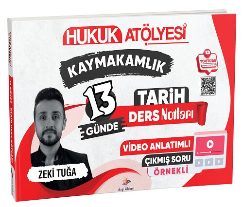 Dizgi Kitap Hukuk Atölyesi Kaymakamlık 13 Günde Tarih Ders Notları - Zeki Tuğa Dizgi Kitap