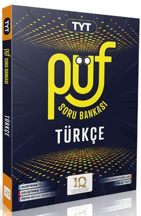 IQ Yayınları YKS TYT Türkçe Püf Soru Bankası IQ Yayınları