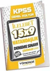 Yönerge KPSS Vatandaşlık 15x9 Deneme Çözümlü