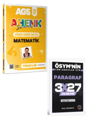 Yediiklim 2027 MEB AGS Ahenk Serisi Matematik Video Ders Notları+ EVP Akademi Paragraf