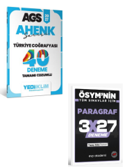 Yediiklim 2027 MEB AGS Ahenk Türkiye Coğrafyası Tamamı Çözümlü 40 Deneme+EVP Akademi Paragraf