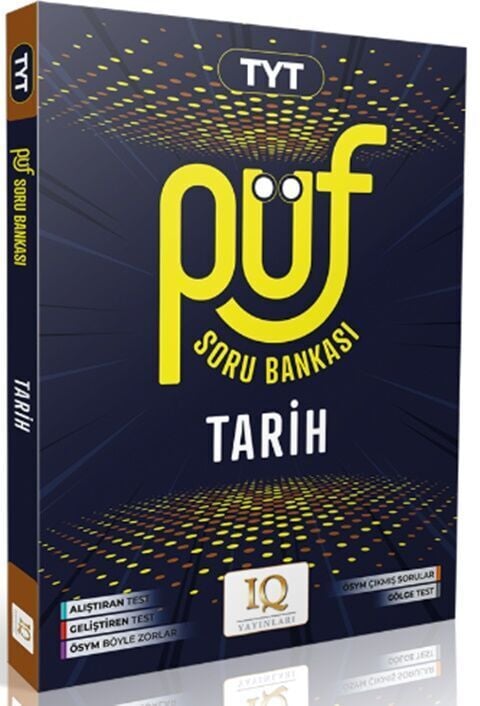 IQ Yayınları YKS TYT Tarih Püf Soru Bankası IQ Yayınları
