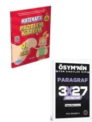 Murat 2027 4.Sınıf Matematik Problemler Kitabım+ EVP Akademi Paragraf