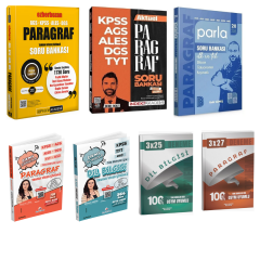 KPSS AGS Paragraf Soru Bankası & Paragraf Çıkmış Sorular & Dil Bilgisi Çıkmış Sorular & Denem Seti