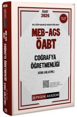 Pegem 2026 ÖABT MEB-AGS Coğrafya Öğretmenliği Konu Anlatımlı Pegem Akademi Yayınları