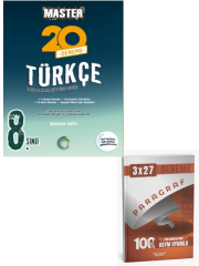 Okyanus 2027 8. Sınıf Master 20 Türkçe Denemesi+ Anla Kazan Paragraf