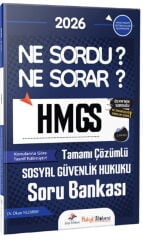 Dizgi Kitap 2026 Hukuk Atölyesi HMGS Ne Sordu Ne Sorar Sosyal Güvenlik Hukuku Tamamı Çözümlü Soru Bankası