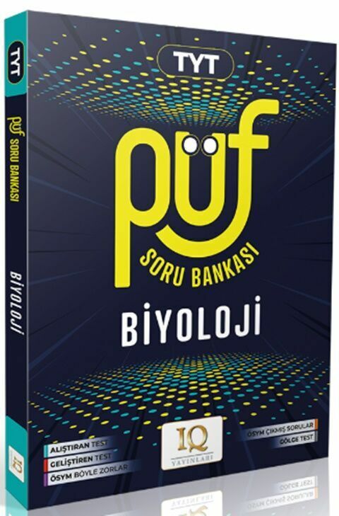 IQ Yayınları YKS TYT Biyoloji Püf Soru Bankası IQ Yayınları