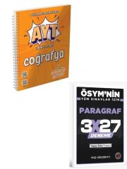Murat 2027 AYT Coğrafya Öğrencim Defteri + EVP Akademi Paragraf
