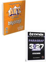 Murat 2027 AYT Biyoloji Öğrencim Defteri+ EVP Akademi Paragraf