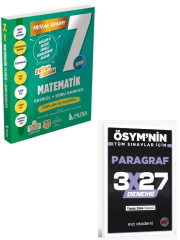Muba 2027 7. Sınıf Matematik Fasikül ve Soru Bankası+ EVP Akademi Paragraf