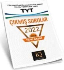 IQ Yayınları YKS TYT 2022 Çıkmış Sorular Tıpkı Basım IQ Yayınları