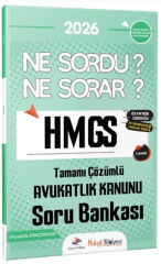Dizgi Kitap 2026 Hukuk Atölyesi HMGS Ne Sordu Ne Sorar Avukatlık Kanunu Tamamı Çözümlü Soru Bankası