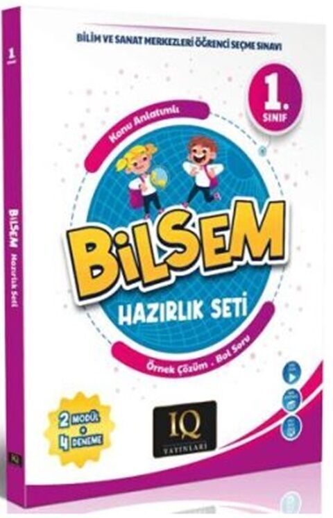 IQ Yayınları 1. Sınıf BİLSEM Hazırlık Seti IQ Yayınları