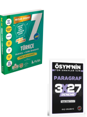 Muba 2027 7. Sınıf Türkçe Fasikül ve Soru Bankası+ EVP Akademi Paragraf