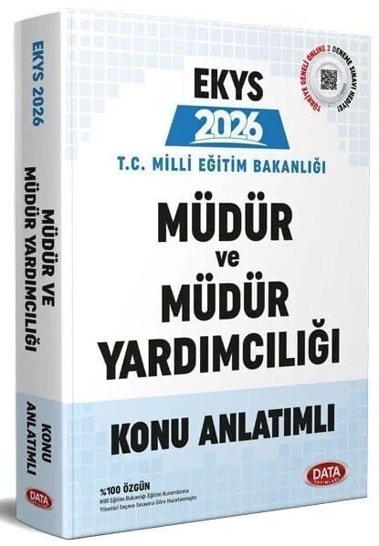 Data 2026 MEB EKYS Müdür ve Yardımcılığı Konu Anlatımlı Data Yayınları