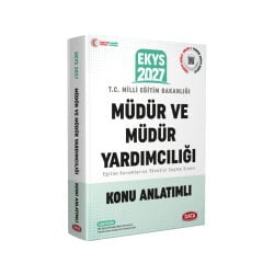 Data Yayınları 2027 MEB EKYS Müdür ve Müdür Yardımcılığı Konu Anlatımlı (Maarif Modeline Göre)