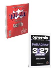 Murat 2027 TYT - AYT Tarih Öğrencim Defteri+ EVP Akademi Paragraf