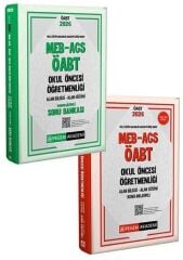 Pegem 2026 ÖABT MEB-AGS Okul Öncesi Öğretmenliği Konu Anlatımlı + Soru Bankası 2 li Set Pegem Akademi Yayınları