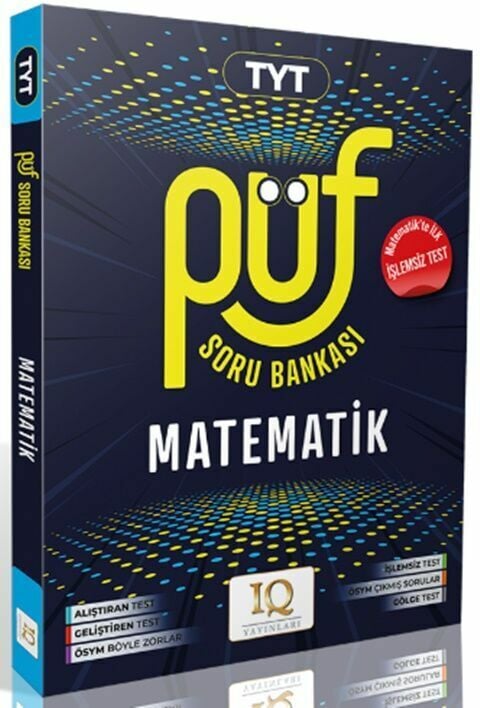 IQ Yayınları YKS TYT Matematik Püf Soru Bankası IQ Yayınları