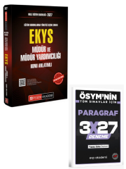 Pegem 2027 EKYS MEB Müdür ve Müdür Yardımcılığı Konu Anlatımlı+ EVP Akademi Paragraf