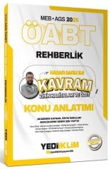 Yediiklim 2026 ÖABT MEB-AGS Rehberlik Kavram Zihin Haritaları ve Özet Konu Anlatımı - Hasan Sanlı Yediiklim Yayınları