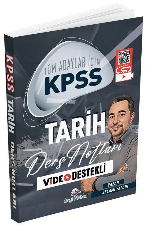 Dizgi Kitap 2026 KPSS Tarih Ders Notları - Selami Yalçın Dizgi Kitap Yayınları