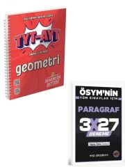Murat 2027 TYT - AYT Geometri Öğrencim Defteri+ EVP Akademi Paragraf