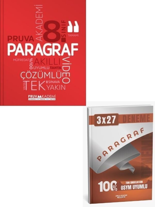Pruva 2027 8. Sınıf Paragraf Soru Bankası+ Anka Paragraf