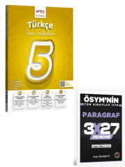 İntro 2027 5. Sınıf Türkçe Soru Fasiküleri+ EVP Akademi Paragraf