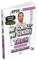 Dizgi Kitap KPSS Tarih Ne Sordu Ne Sorar Soru Bankası Çözümlü - Selami Yalçın Dizgi Kitap Yayınları