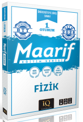 IQ Yayınları 2028 YKS TYT Fizik Maarif Eğitim Serisi 1. Oturum IQ Yayınları