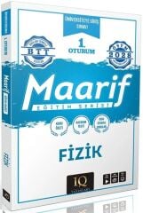 IQ Yayınları 2028 YKS TYT Fizik Maarif Eğitim Serisi 1. Oturum IQ Yayınları