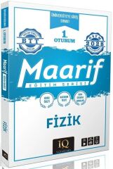IQ Yayınları 2028 YKS TYT Fizik Maarif Eğitim Serisi 1. Oturum IQ Yayınları
