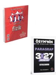 Murat 2027 TYT Fizik Öğrencim Defteri+ EVP Akademi Paragraf