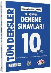 Editör 10. Sınıf Tüm Dersler Ünite Ünite Deneme Sınavları Çözümlü Editör Yayınları
