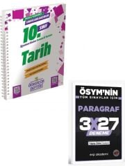 Murat 2027 10.Sınıf Tarih Öğrencim Defteri+ EVP Akademi Paragraf