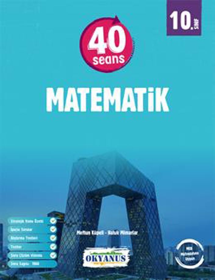 Okyanus Yayınları 10. Sınıf 40 Seansta Matematik Soru Bankası