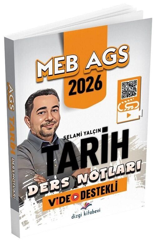 Dizgi Kitap 2026 MEB-AGS Tarih Ders Notları - Selami Yalçın Dizgi Kitap