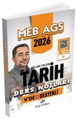 Dizgi Kitap 2026 MEB-AGS Tarih Ders Notları - Selami Yalçın Dizgi Kitap