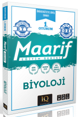 IQ Yayınları 2028 YKS TYT Biyoloji Maarif Eğitim Serisi 1. Oturum IQ Yayınları