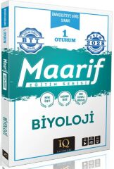 IQ Yayınları 2028 YKS TYT Biyoloji Maarif Eğitim Serisi 1. Oturum IQ Yayınları